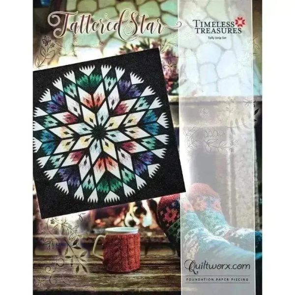 Judy Niemeyer Quiltworx - Tattered Star Quilt Pattern Supply - Image 2