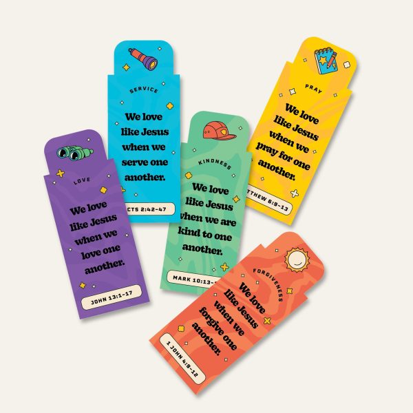 Live It Out VBS Bookmark Set (Set of 12) - COMING SOON For Sale - Image 2
