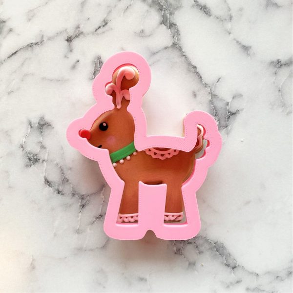 Gingerbread Reindeer Cookie Cutter Online Hot Sale - Image 3